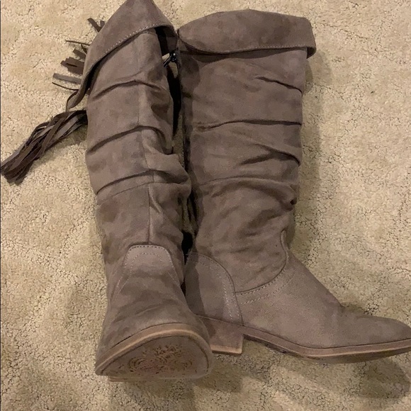 Justice girls boots size 1 - Picture 5 of 7